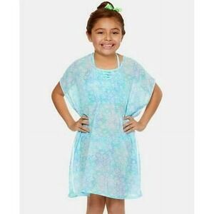 nwt swimwear pompom coverup M beach travel summer vacation